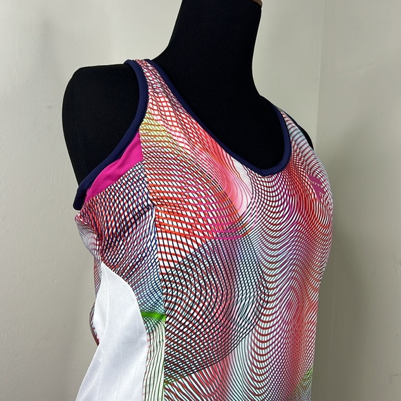 FILA x CHRISTOPHER BEVANS Women's Athletic Tennis Multicolor Tank Top M - Picture 3 of 11